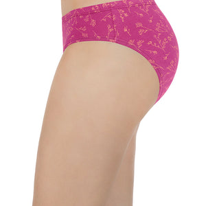 100% Cotton Bikini Panty Pack (Pack of 3) - D008 - Multi