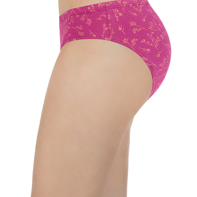 100% Cotton Bikini Panty Pack (Pack of 3) - D008 - Multi