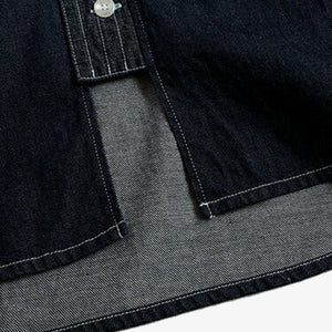 FDMTL | DENIM HAORI SHIRT RINSE { INDIGO
