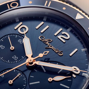 Breguet Type XX Chronograph Men's Blue dial Watch