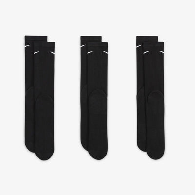NIKE | EVERYDAY PLUS CUSHIONED { BLACK/WHITE