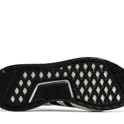 adidas NMD R1 V3 White Black Gold Tartan Trefoil