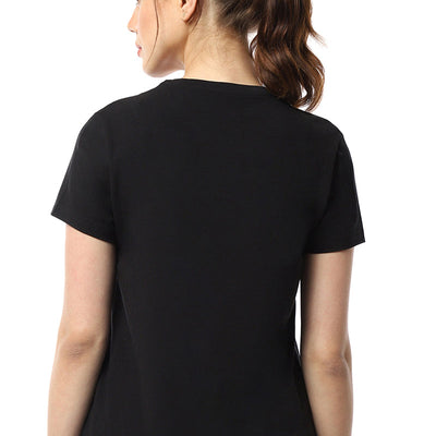 Essential Basic Cotton Tee - Jet Black