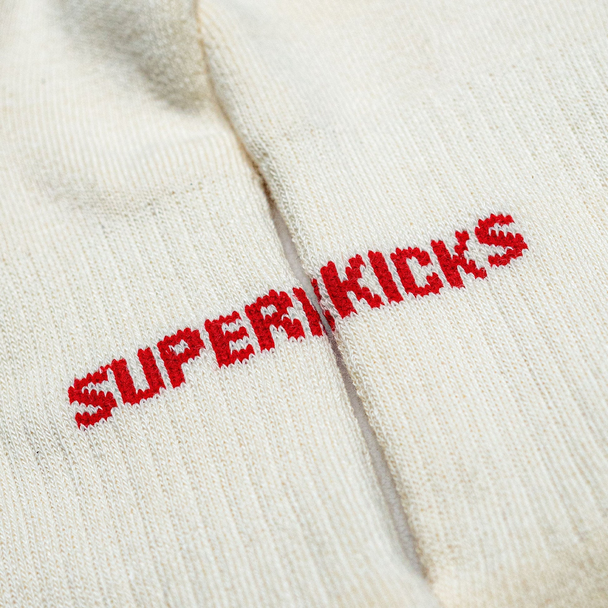 Superkicks | CREW SOCKS  { WHITE