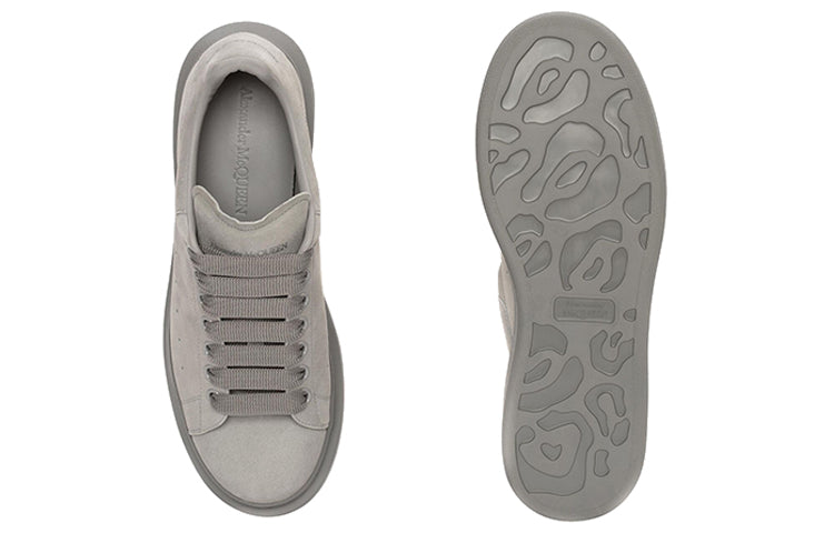 Alexander Mcqueen Oversized Suede Grey