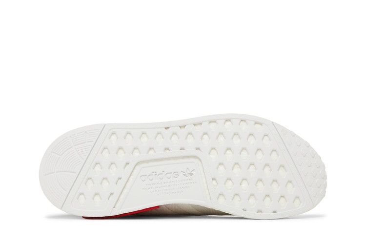 adidas NMD R1 White Vivid Red