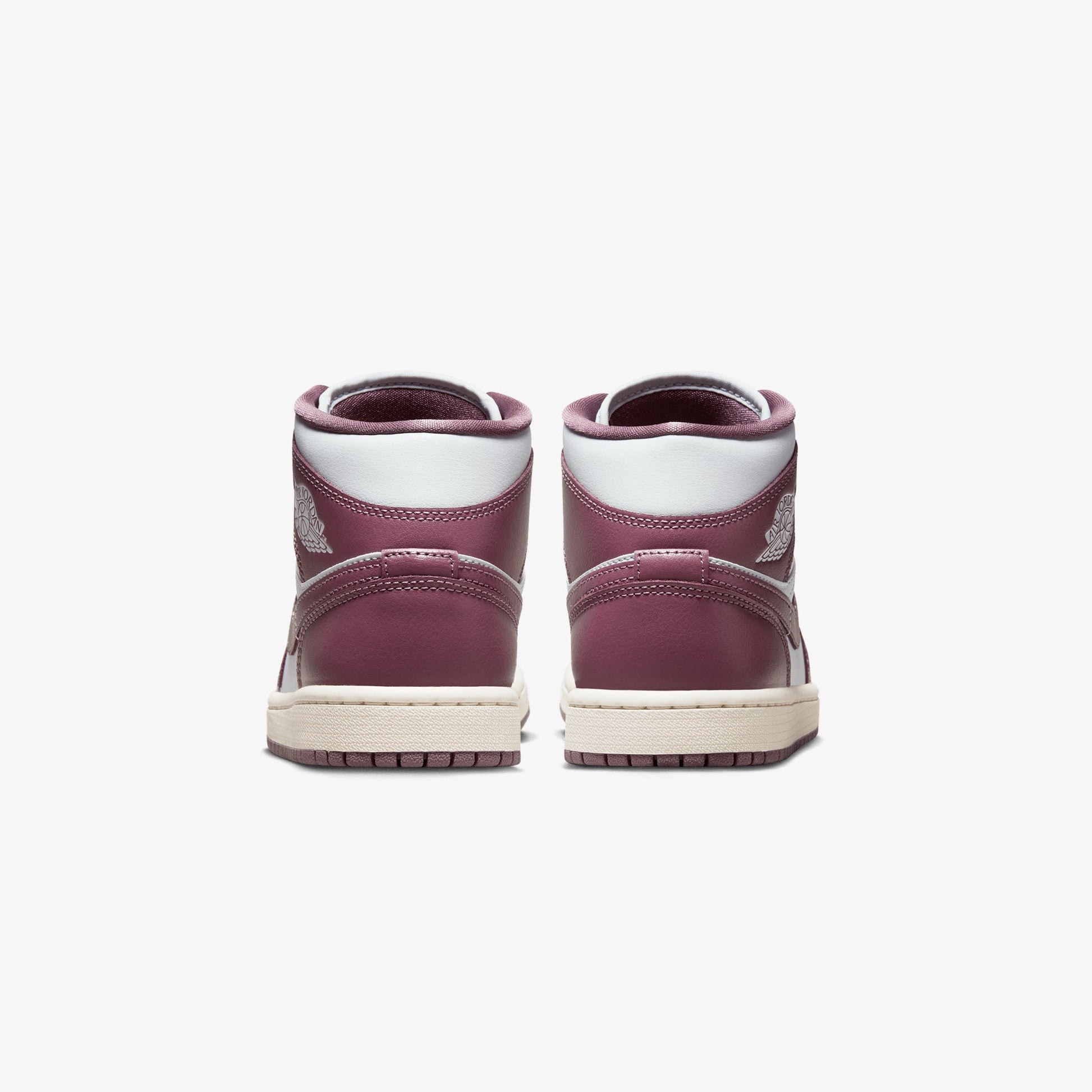 Jordan | AIR JORDAN 1 MID  { PURE PLATINUM/SKY J MAUVE-SAIL