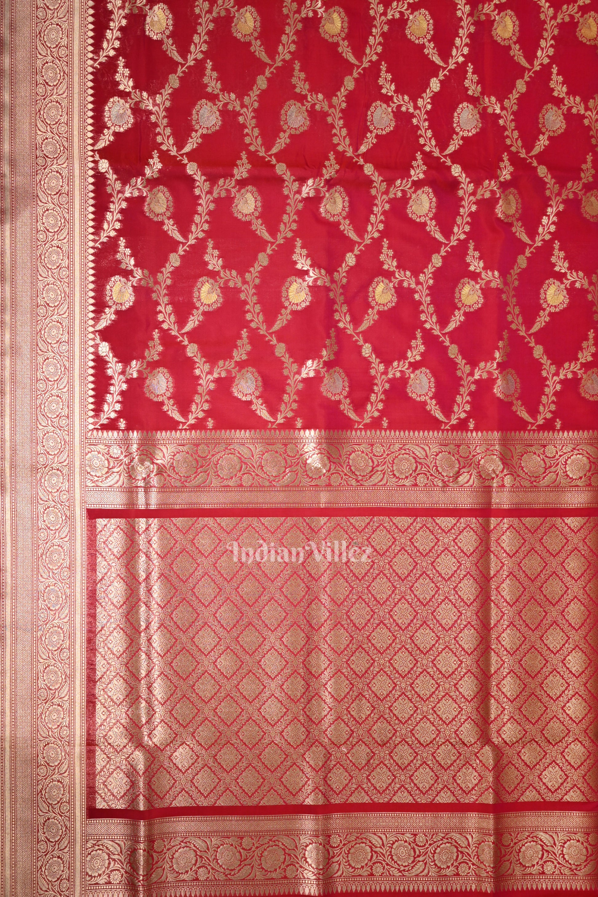 Raspberry Pink Dual Tone Meenakari Pure Mashru Satin Silk Banarasi Saree