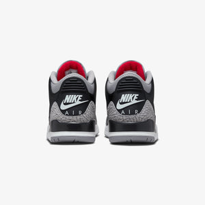 Jordan | AIR JORDAN 3 RETRO { BLACK/FIRE RED-CEMENT GREY-SUMMIT WHITE