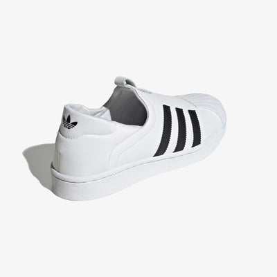 Adidas Originals | SUPERSTAR SLIP-ON  { CLOUD WHITE/CORE BALCK/WHITE