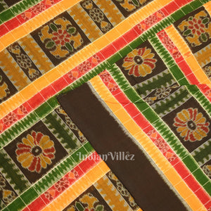 Multicolored Utkal Laxmi Sambalpuri Cotton Fabric