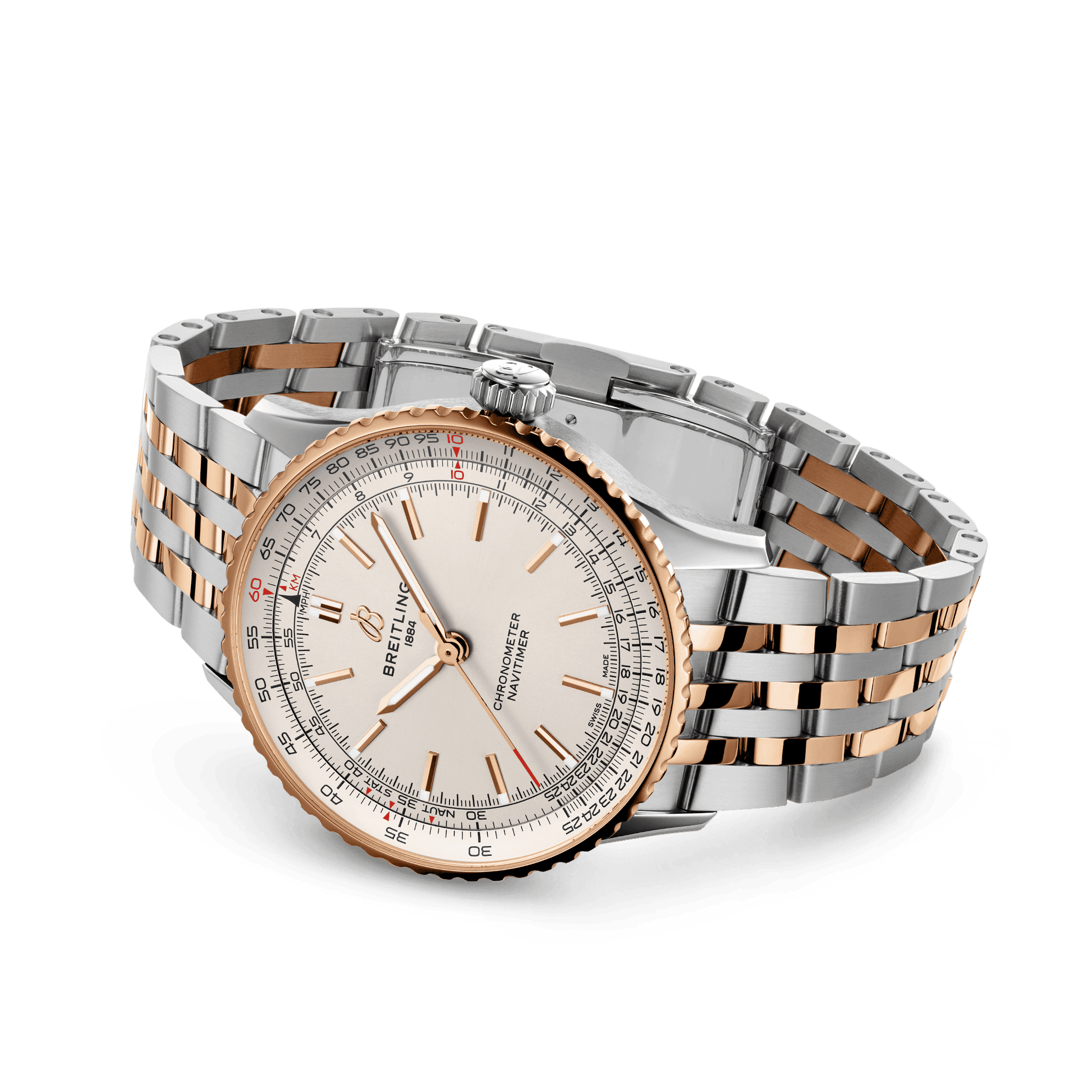 Breitling Navitimer Automatic Off White Dial Women 41mm