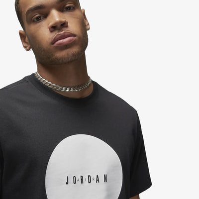Jordan | AIR JORDAN T-SHIRT  { BLACK/WHITE