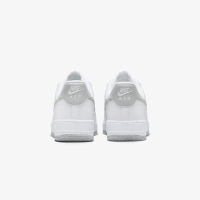 Nike | AIR FORCE 1 '07 { WHITE/LT SMOKE GREY-WHITE