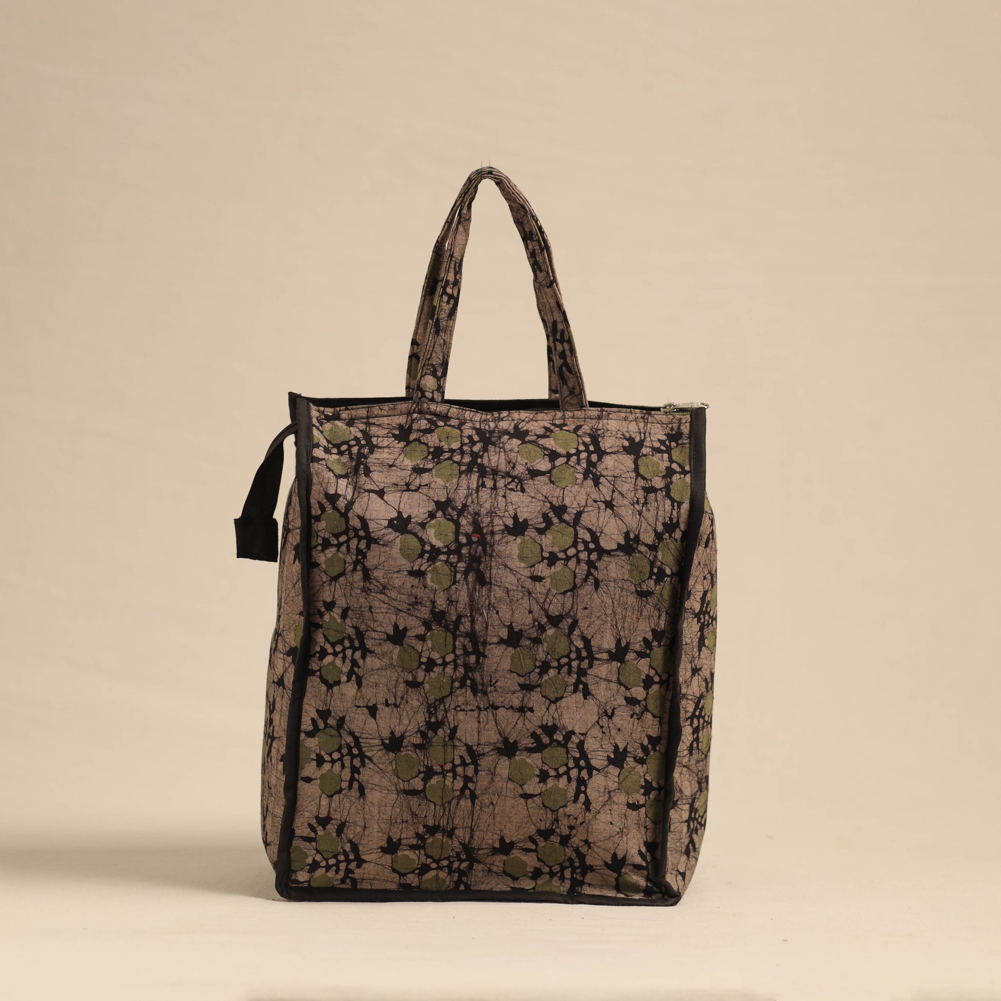 Brown - Eco-Friendly Handmade Cotton Handbag for Women 08