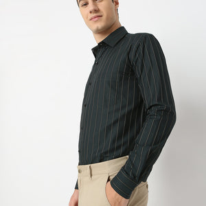 Herringbone Striped Shirt