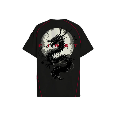 The First Dragon - Oversized T-Shirt (BlacK)