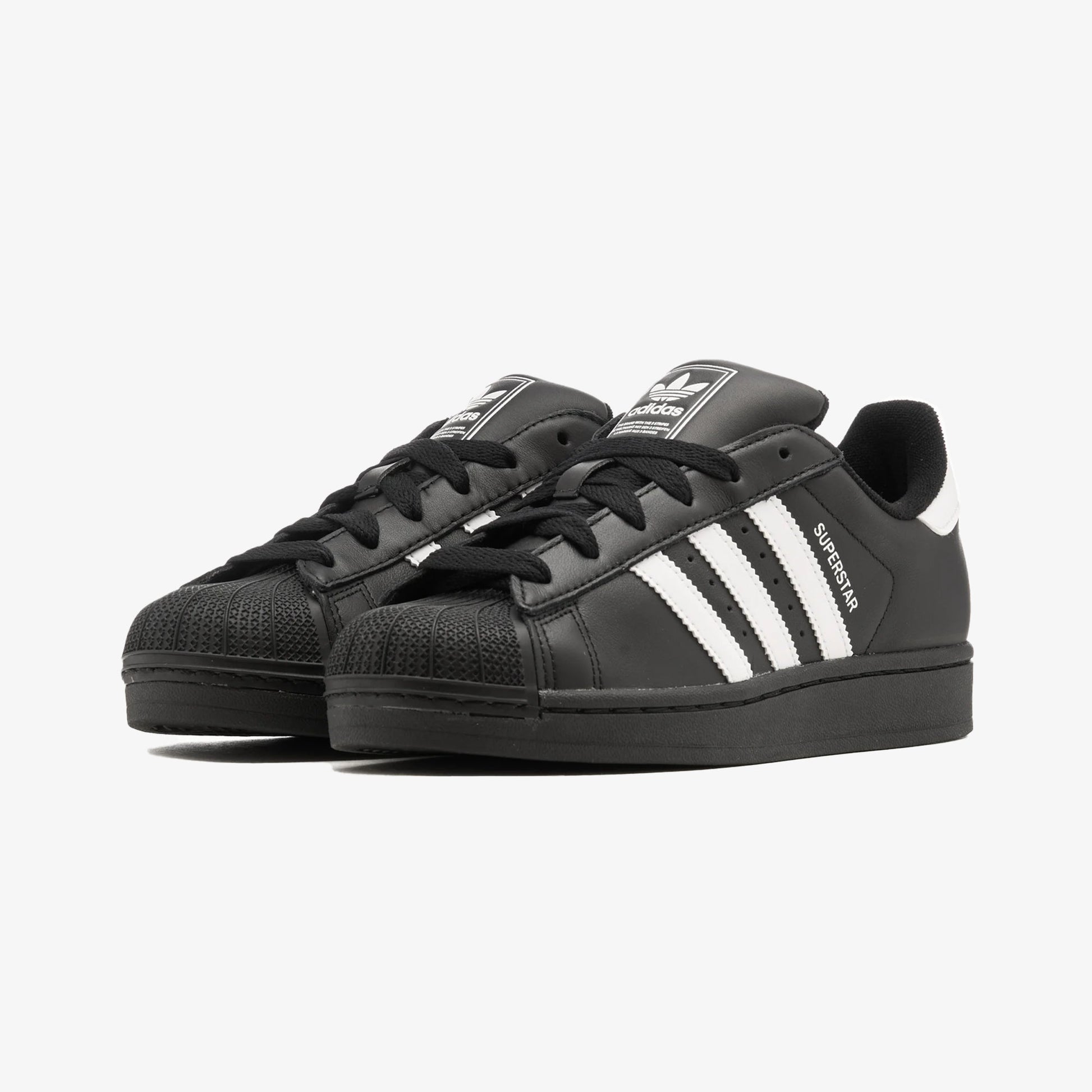 Adidas Originals | SUPERSTAR II { CORE BLACK/CLOUD WHITE/CORE BLACK