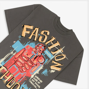 JAYWALKING | FASHION SCHOOL 2.0 T-SHIRT { GREY