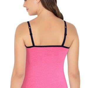 Cotton Camisole - Neon Pink