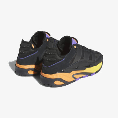 Adidas Originals | NITEBALL  { CORE BLACK/GREY/PURPLE RUSH