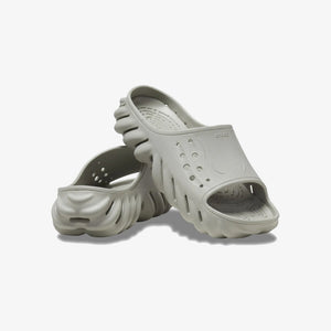 Crocs | ECHO CROSS-STRAP SANDALS - ELEPHANT  { MOUSE GREY