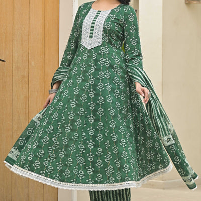 green-floral-printed-pure-cotton-anarkali-salwar-suit-1
