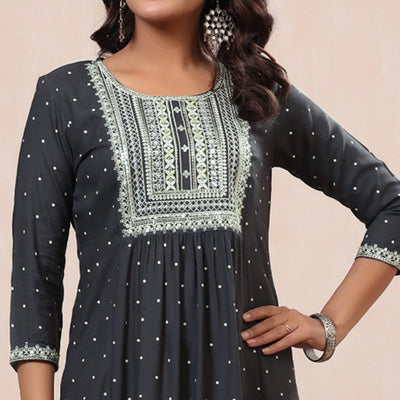 grey-floral-embroidered-rayon-kurti-2