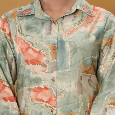 green-printed-muslin-co-ord-set