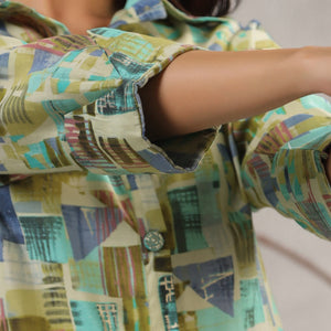 green-geometric-printed-muslin-co-ord-set