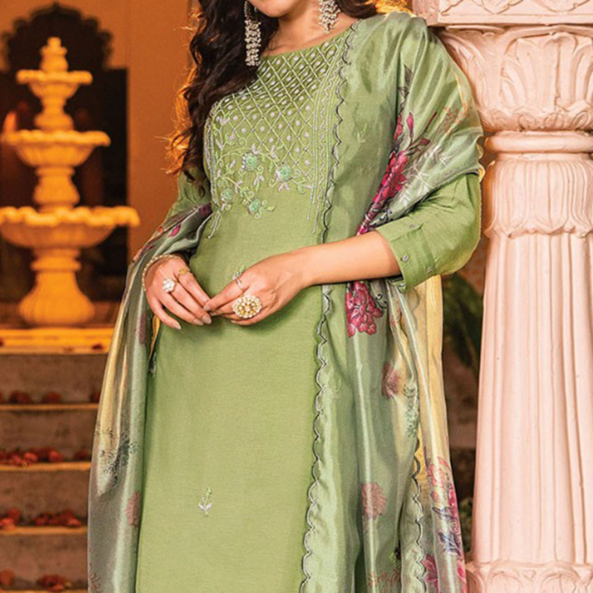 green-handwork-embroidered-viscose-salwar-suit-1