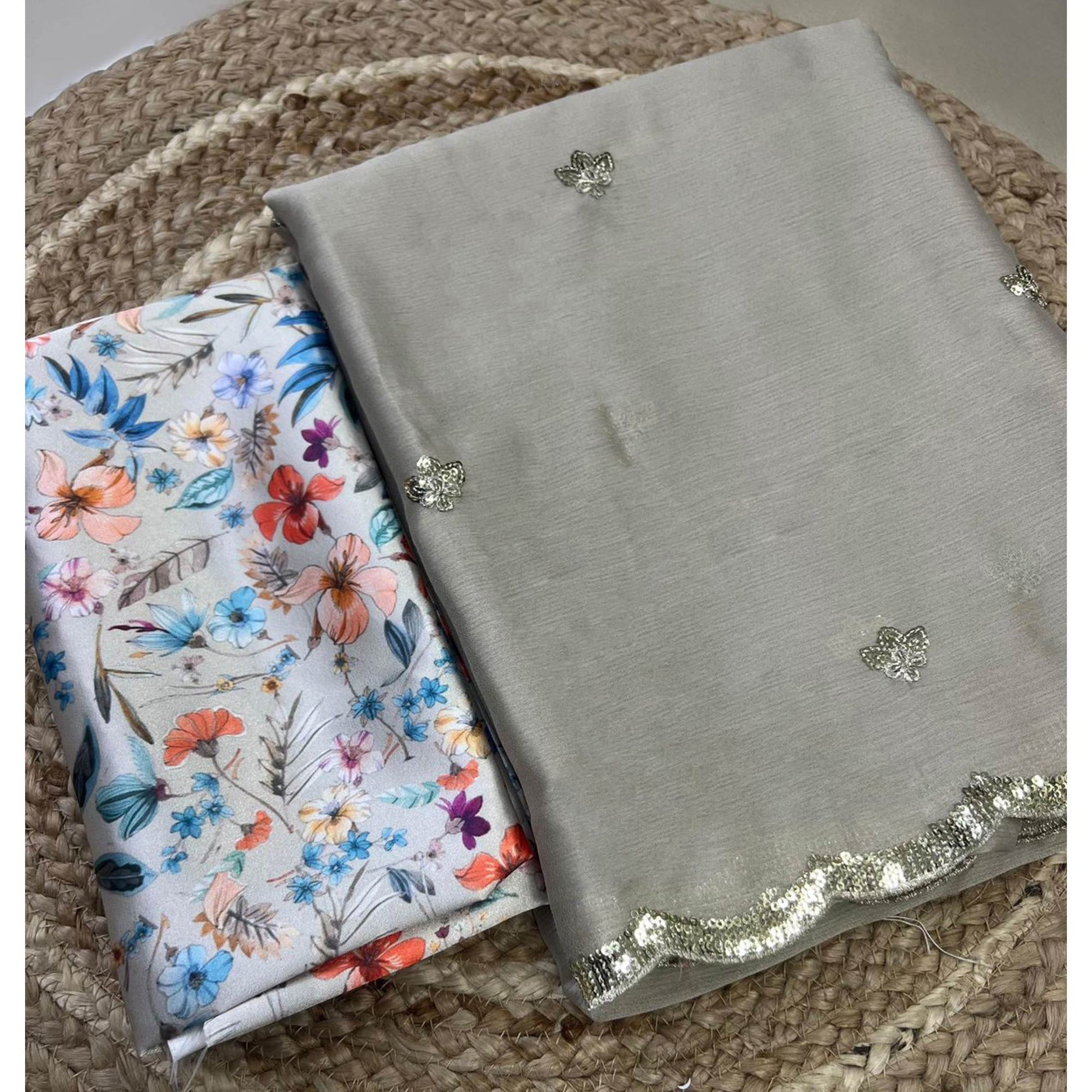 grey-floral-sequins-embroidered-chiffon-saree