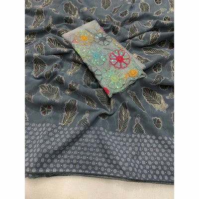 grey-floral-foil-printed-georgette-saree-6
