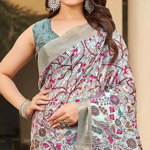 grey-floral-digital-printed-tussar-silk-saree-2