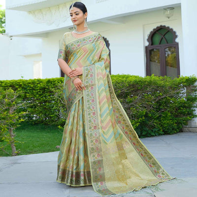 green-woven-organza-saree-with-tassels-25