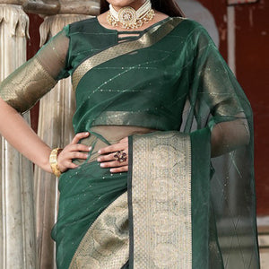 green-sequins-embroidered-organza-saree-with-woven-border