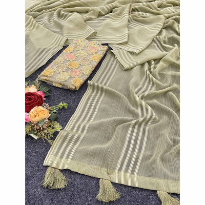 green-zari-striped-woven-georgette-saree