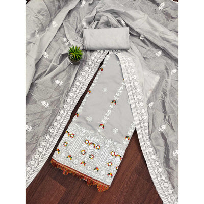 grey-floral-embroidered-chanderi-cotton-dress-material-1