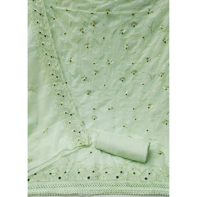 green-floral-sequins-embroidered-georgette-dress-material-1