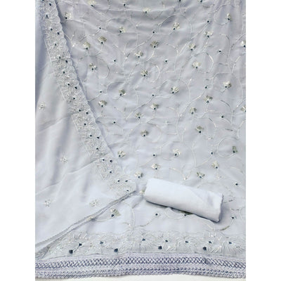 grey-floral-sequins-embroidered-georgette-dress-material
