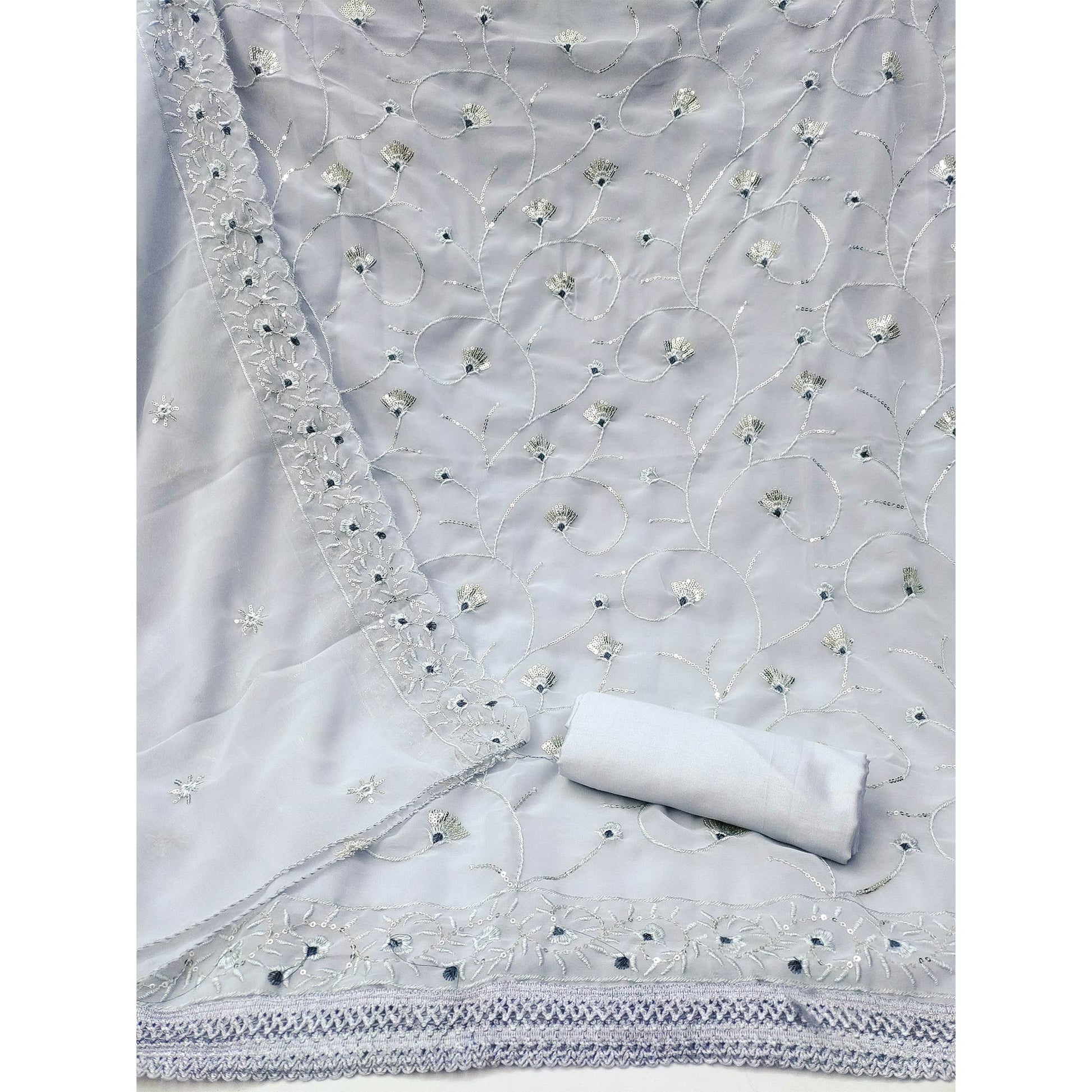 grey-floral-sequins-embroidered-georgette-dress-material