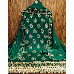 green-sequins-embroidered-vichitra-silk-dress-material-2