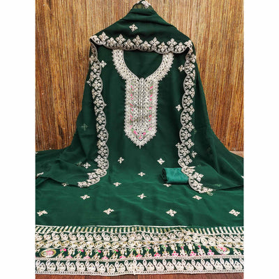 green-floral-embroidered-georgeette-dress-material