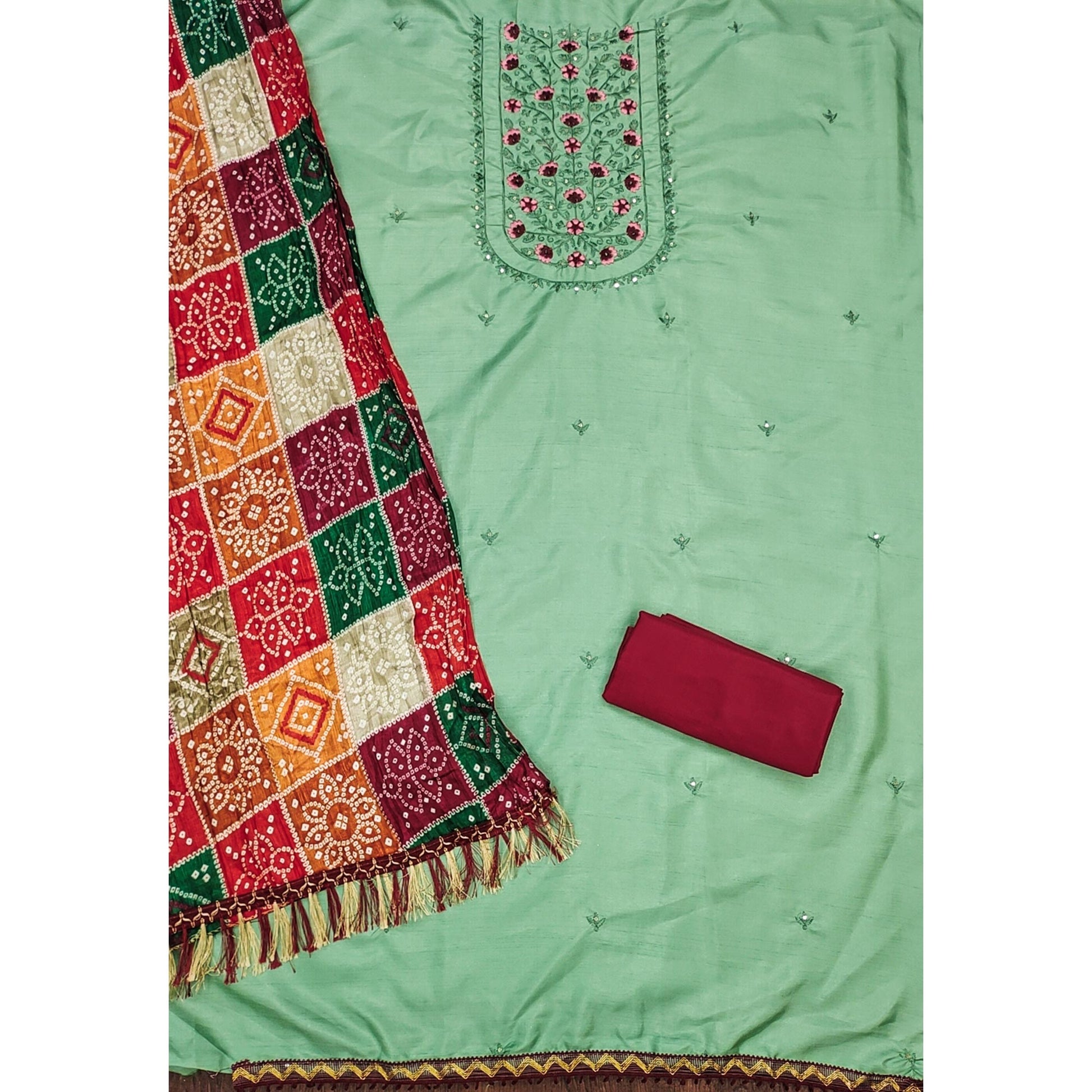 green-floral-embroidered-cotton-blend-dress-material-3