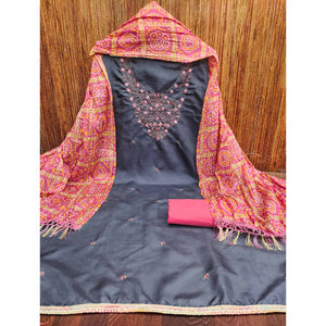 grey-floral-sequins-embroidered-cotton-blend-dress-material-4