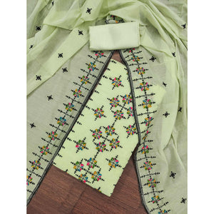 green-embroidered-chanderi-cotton-dress-material