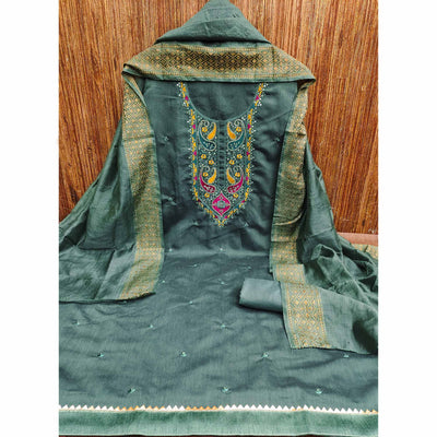 green-floral-sequins-embroidered-cotton-silk-dress-material-29