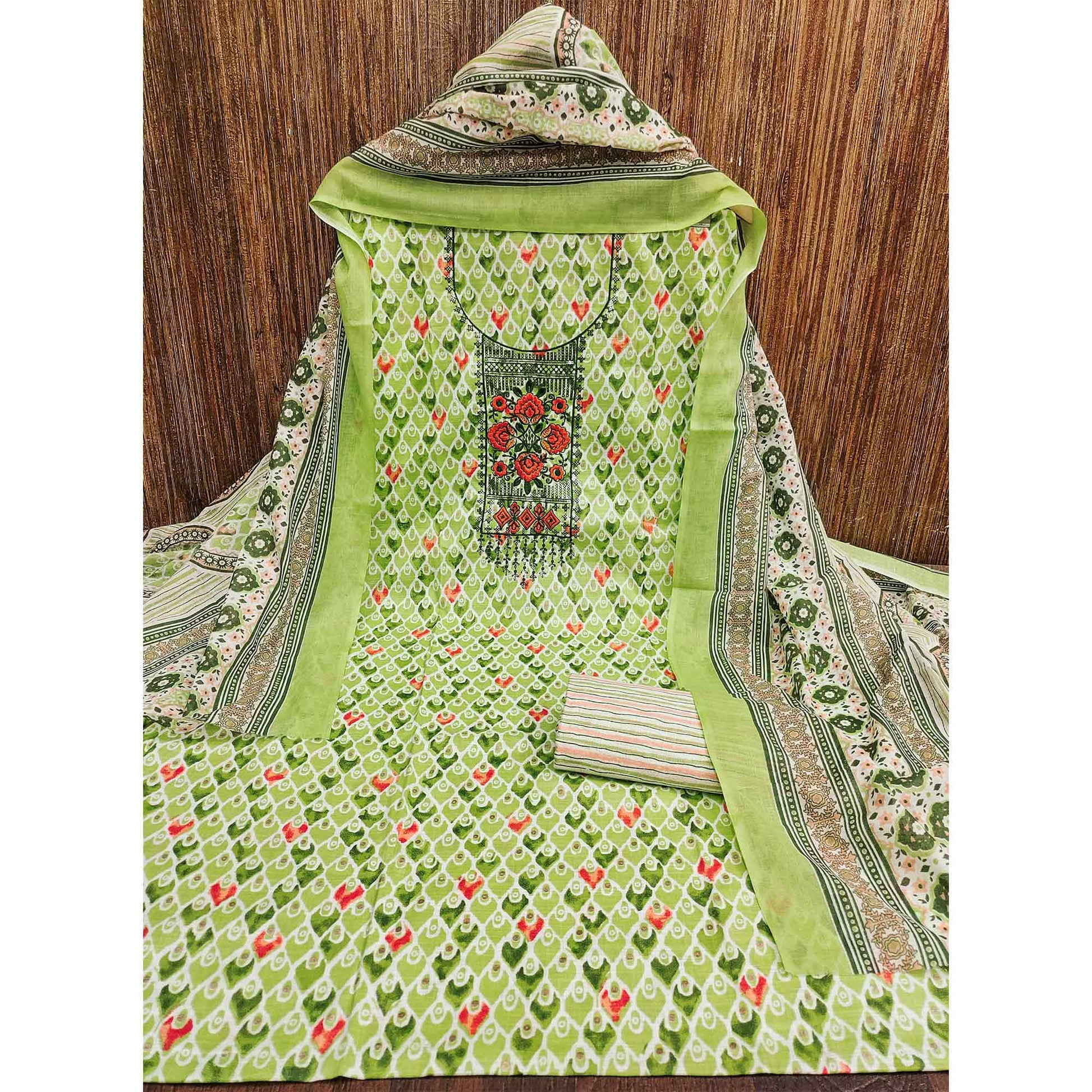 green-printed-with-embroidered-cotton-blend-dress-material-4