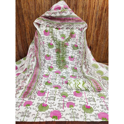 green-pink-floral-printed-with-embroidered-cotton-blend-dress-material