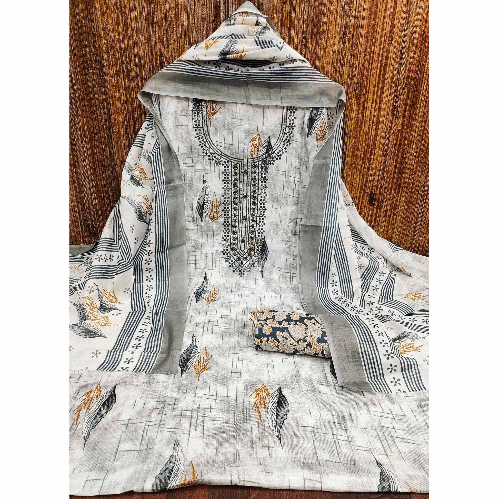 grey-floral-printed-with-embroidered-cotton-blend-dress-material